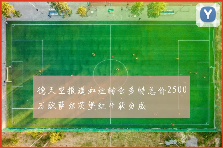 德天空报道加杜转会多特总价2500万欧萨尔茨堡红牛获分成